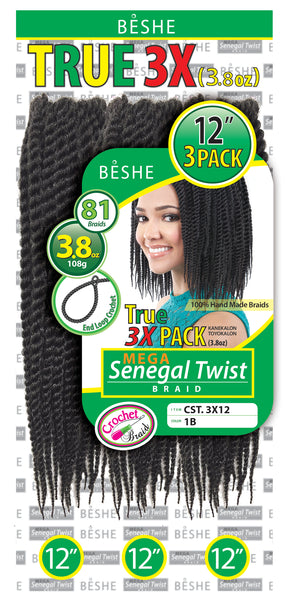 SENEGAL TWIST 12"x3