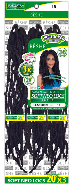 SOFT NEO LOCS 20"x3