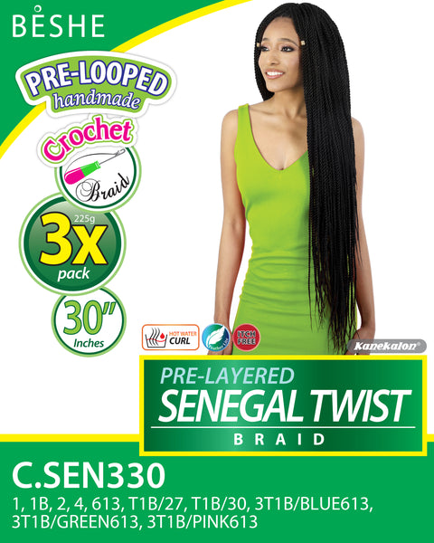 SENEGAL TWIST 30"x3